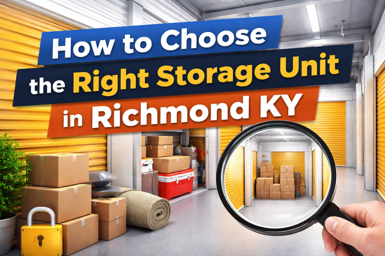How to Choose the Right Storage Unit in Richmond